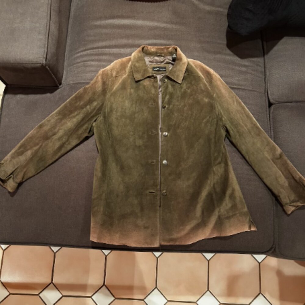 Brown suede Valerie Jacket